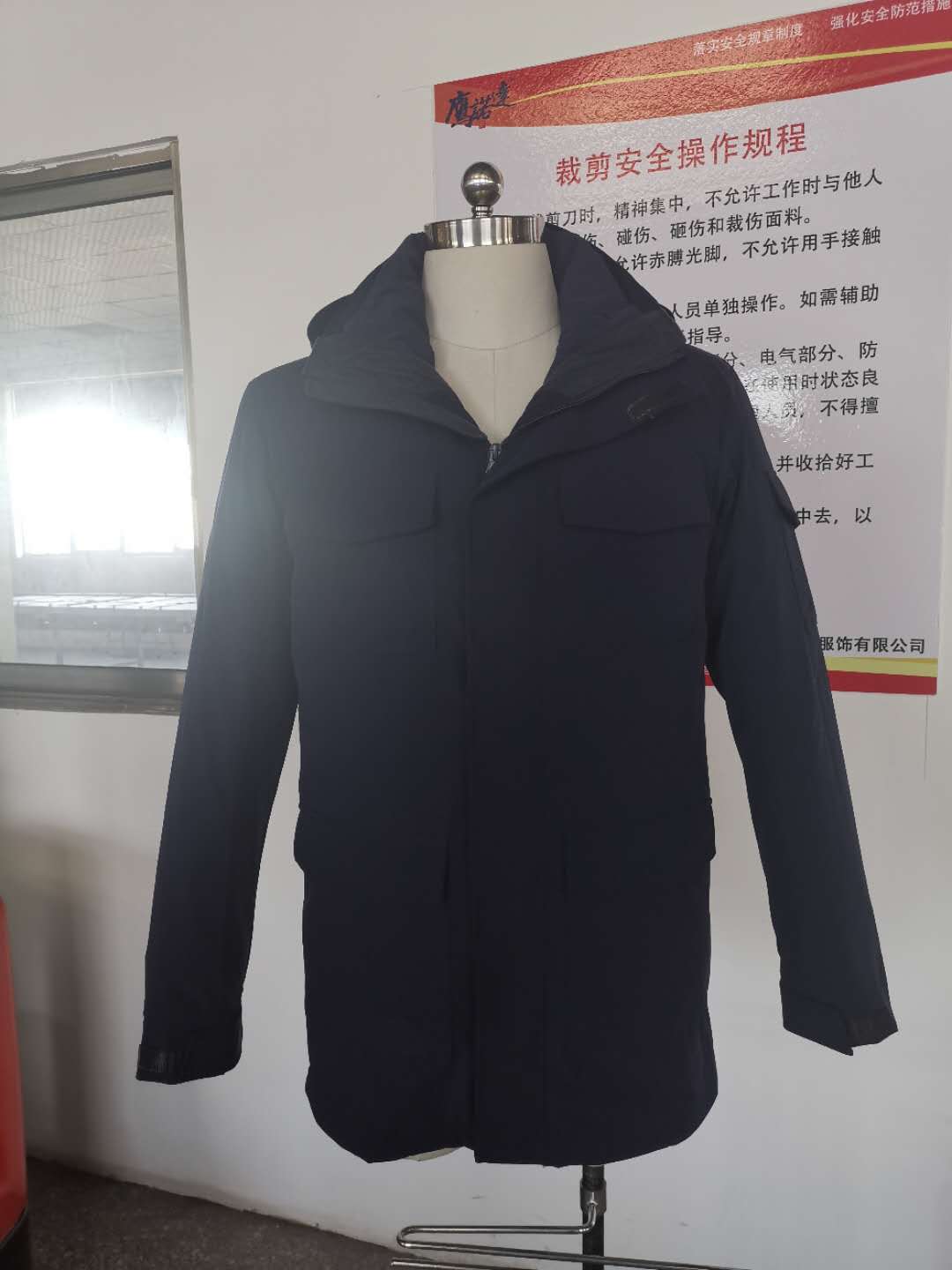 苏州百科机电冲锋衣工作服定做款